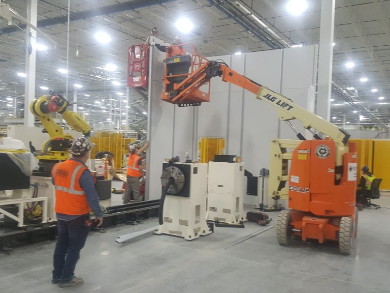 Laser Enclosure Installation
