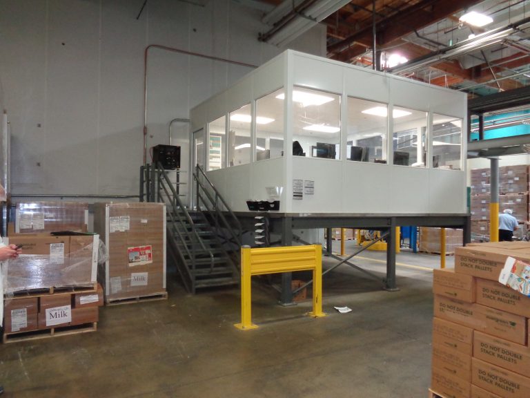 Mezzanine Modular Office Enclosure