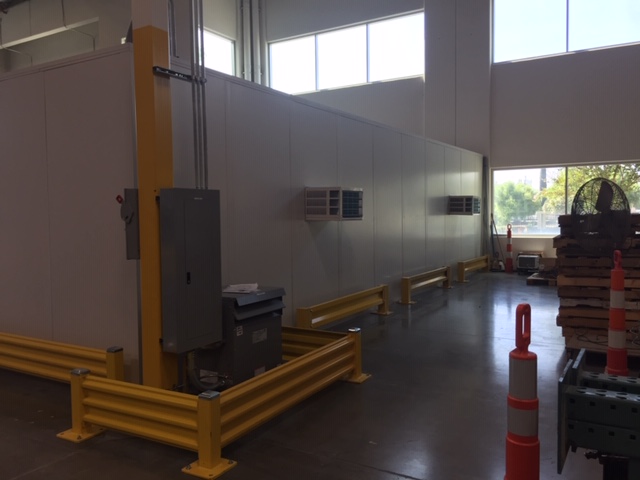 Laser Enclosure Guard Rail