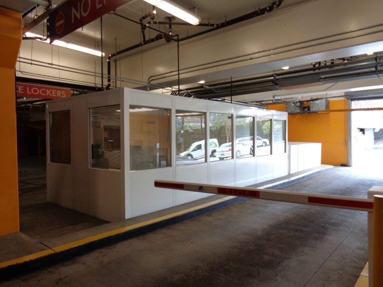 Parking Lot Offices with Doors