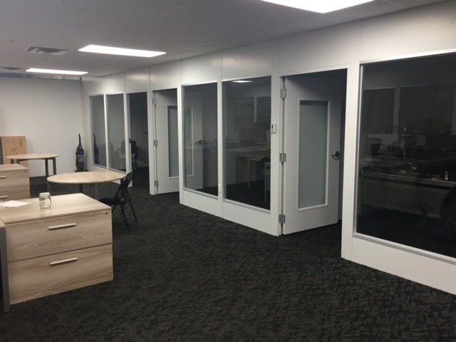 Offices with Doors and Windows